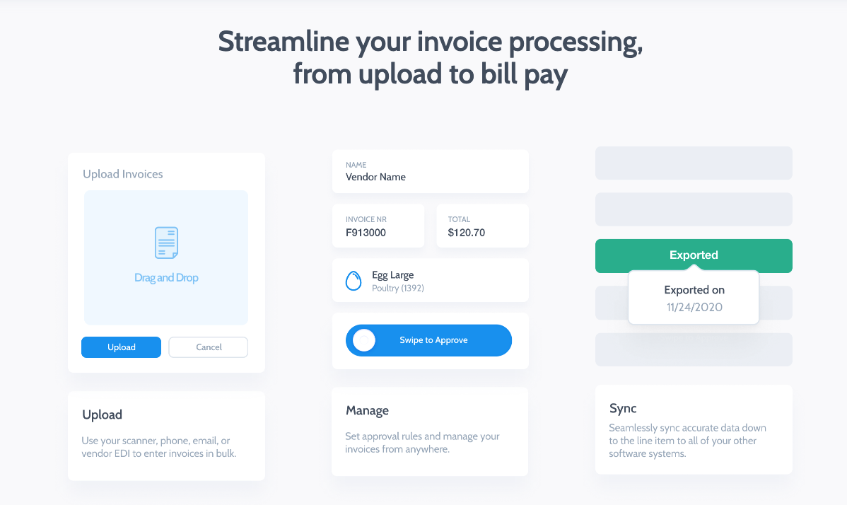 Streamline your invoice processing with an automated accounts payable workflow.