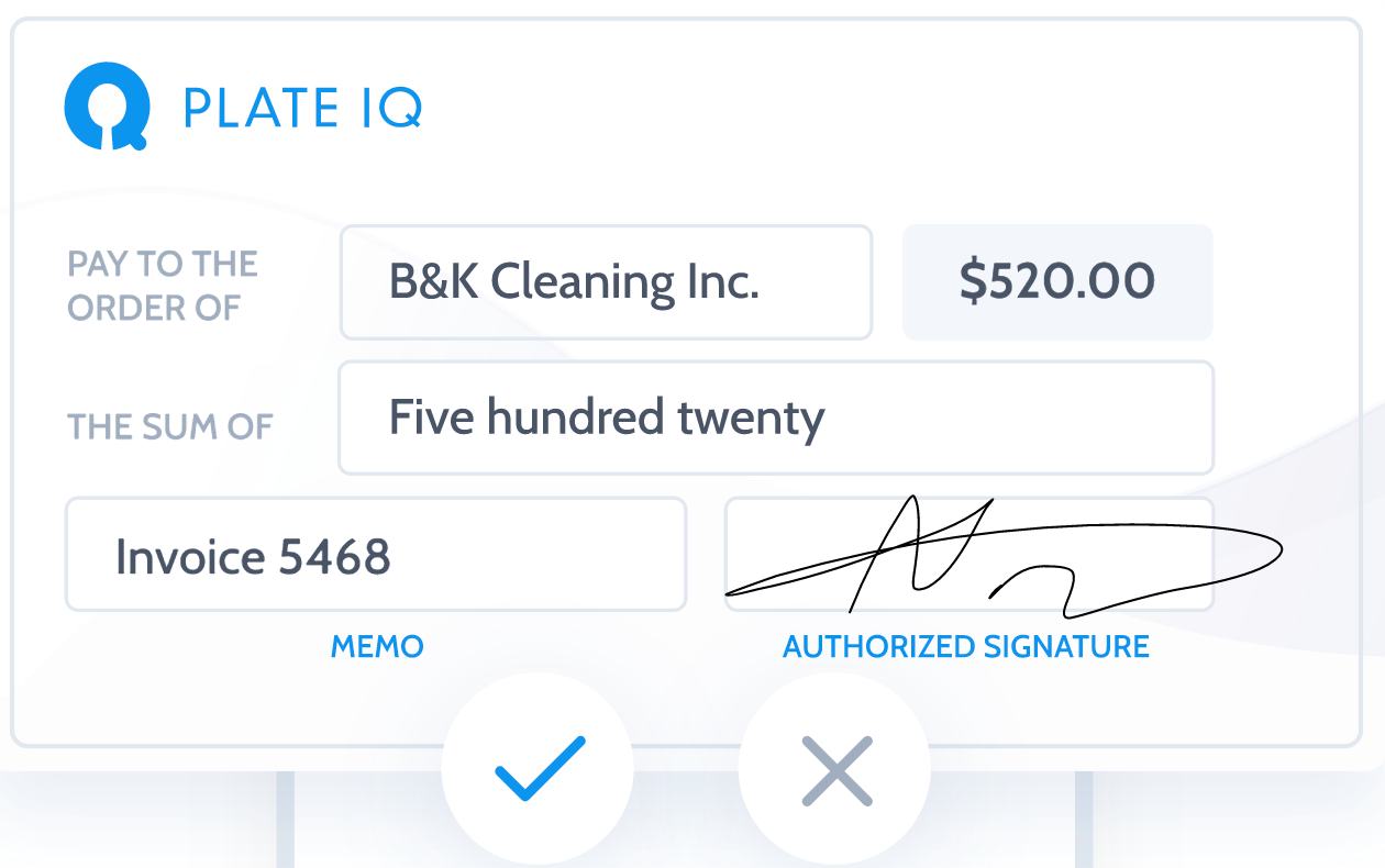 Plate IQ’s approval routing B2B payment automation feature.
